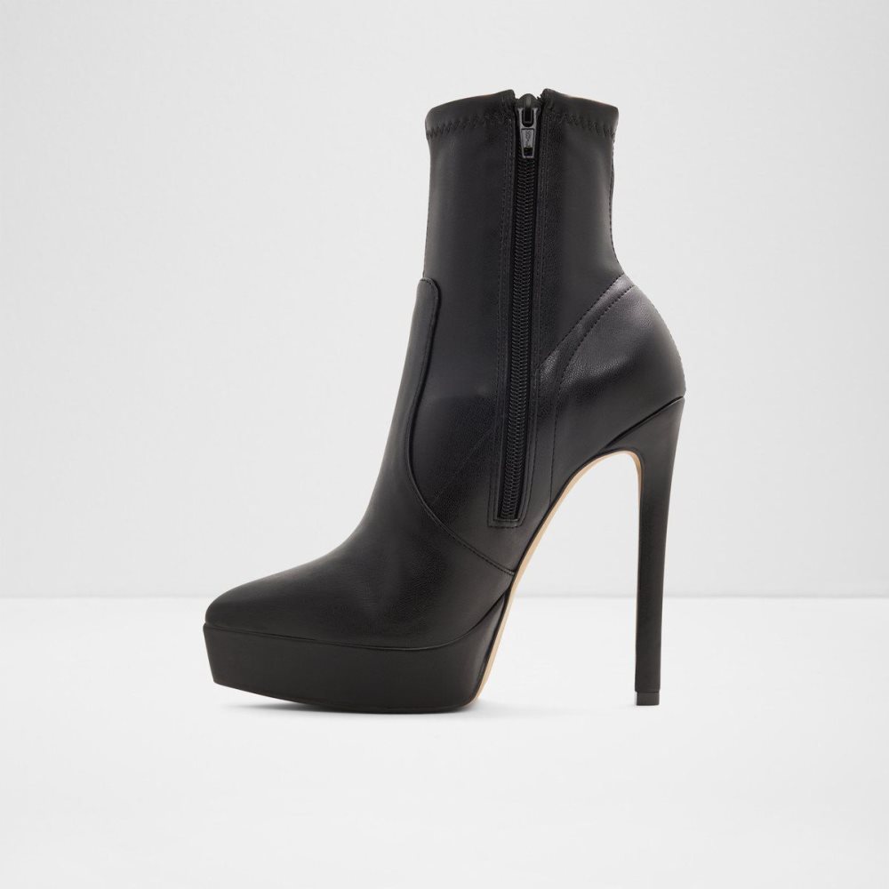 Aldo Patrickus Ankle boot - Stiletto platform Kısa Bot Kadın Siyah | BLOC01654