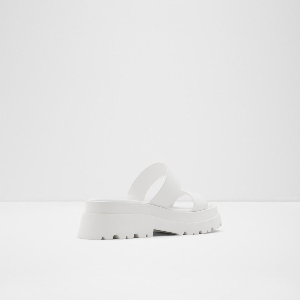 Aldo Phelix Slide sandal - Lug sole Sandalet Kadın Beyaz | FOMZ12649