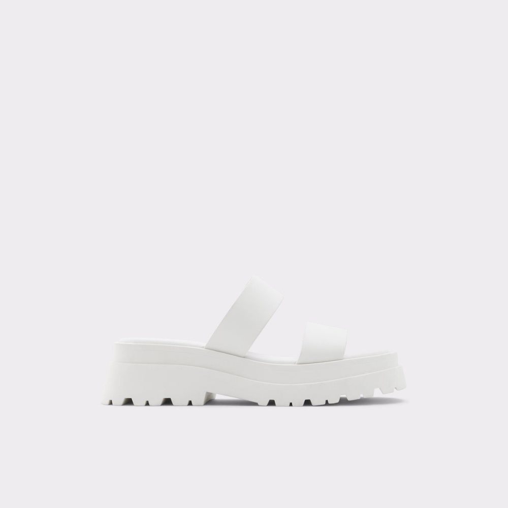 Aldo Phelix Slide sandal - Lug sole Sandalet Kadın Beyaz | FOMZ12649