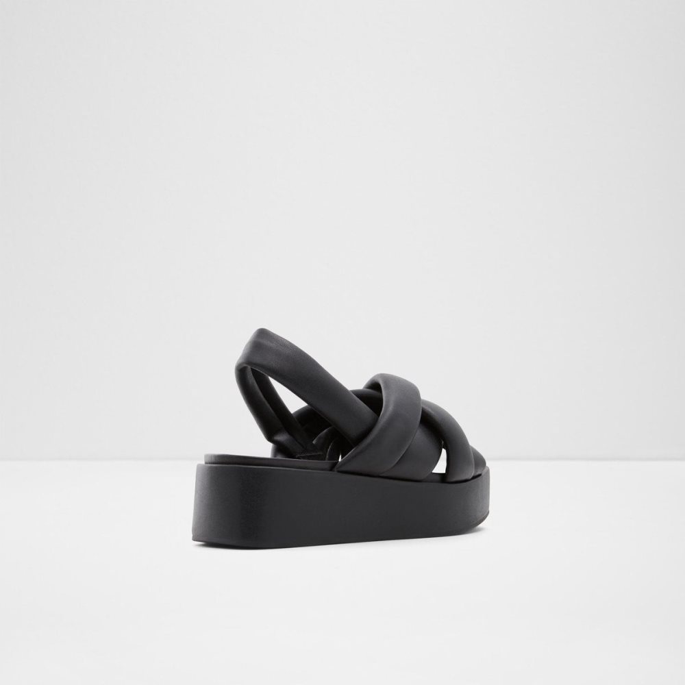 Aldo Phoebie Sling back sandal - Platform Sandalet Kadın Siyah | XWPL78124