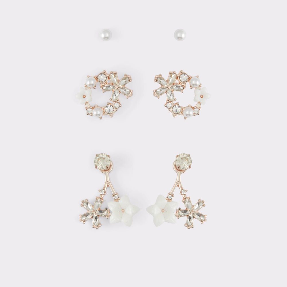 Aldo Pinak Earrings Küpe Kadın Pembe Altın | APRE53748