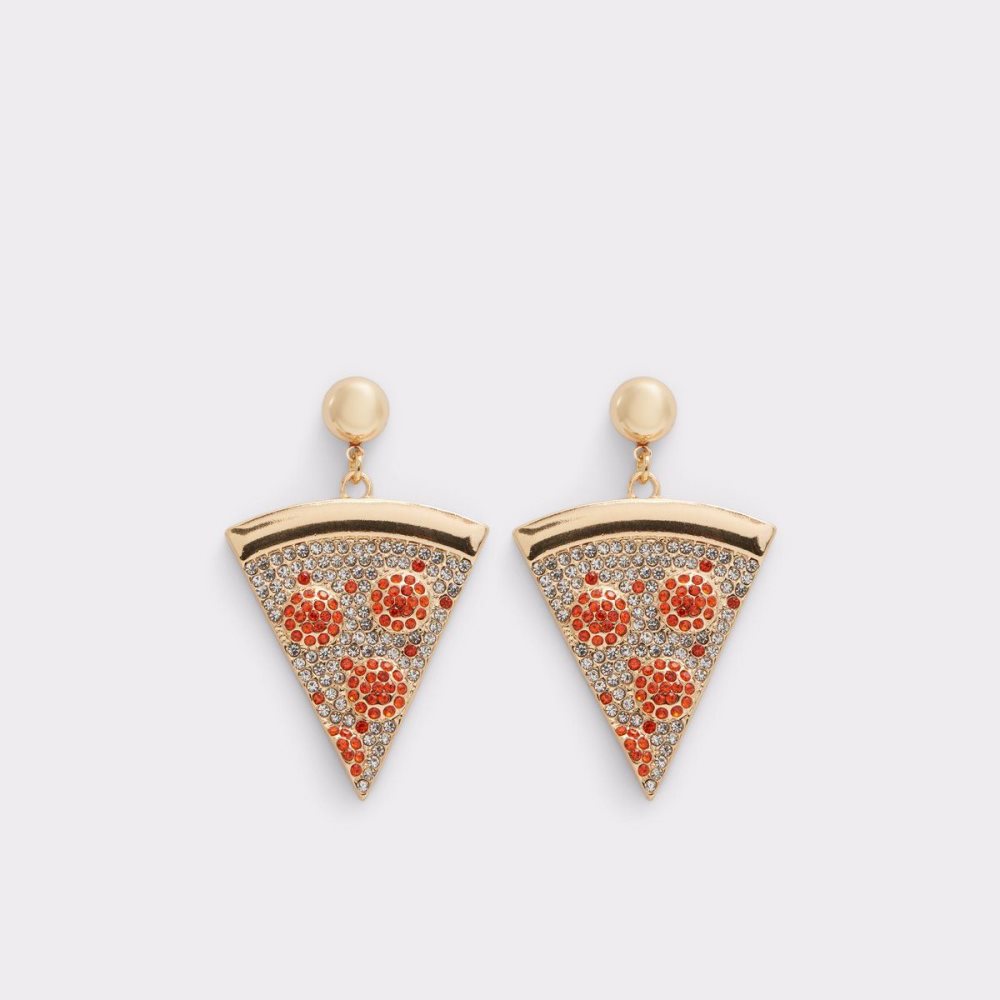 Aldo Pizzaa Statement earrings Küpe Kadın Kırmızı | PHMZ07931