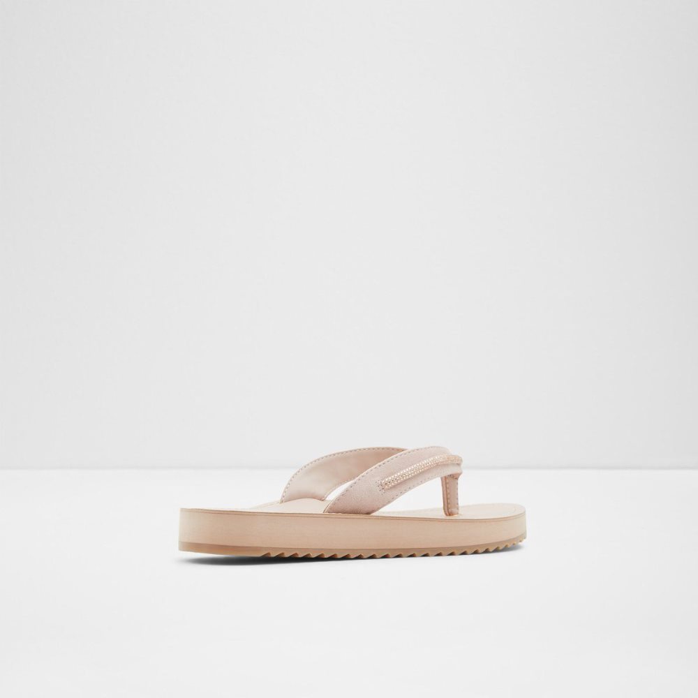 Aldo Polo Flip flops Sandalet Kadın Pembe Altın | PIZD68912