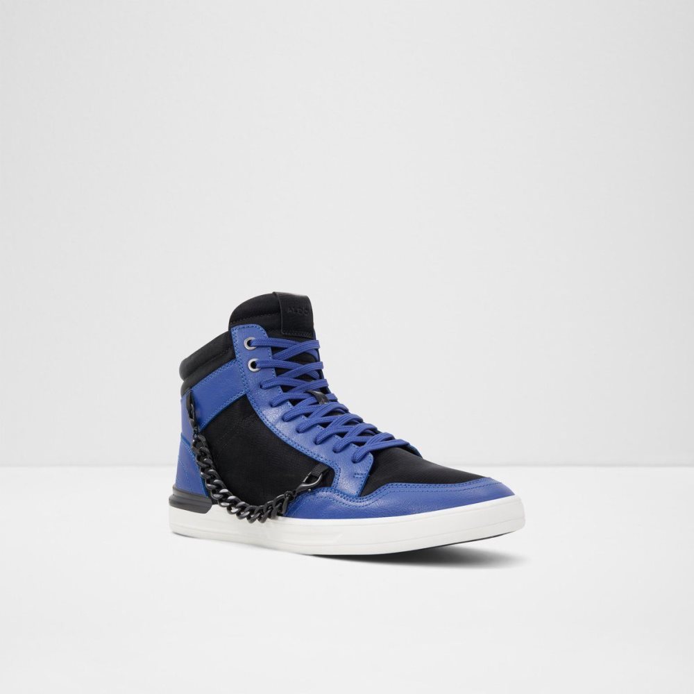 Aldo Popgrand High top sneaker - Cup sole Spor Ayakkabı Erkek Mavi | FAXT82905