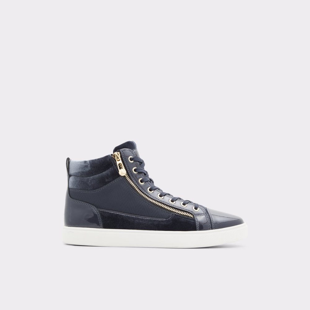 Aldo Popstar High top sneaker - Cup sole Spor Ayakkabı Erkek Lacivert | JQUY39754