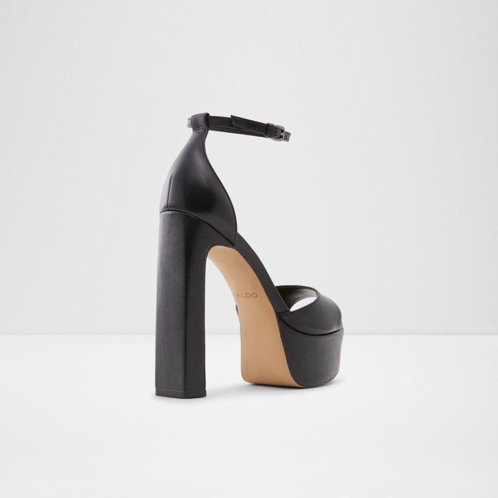 Aldo Posh High heel sandal - Block heel Platform Ayakkabı Kadın Siyah | AEWY96027