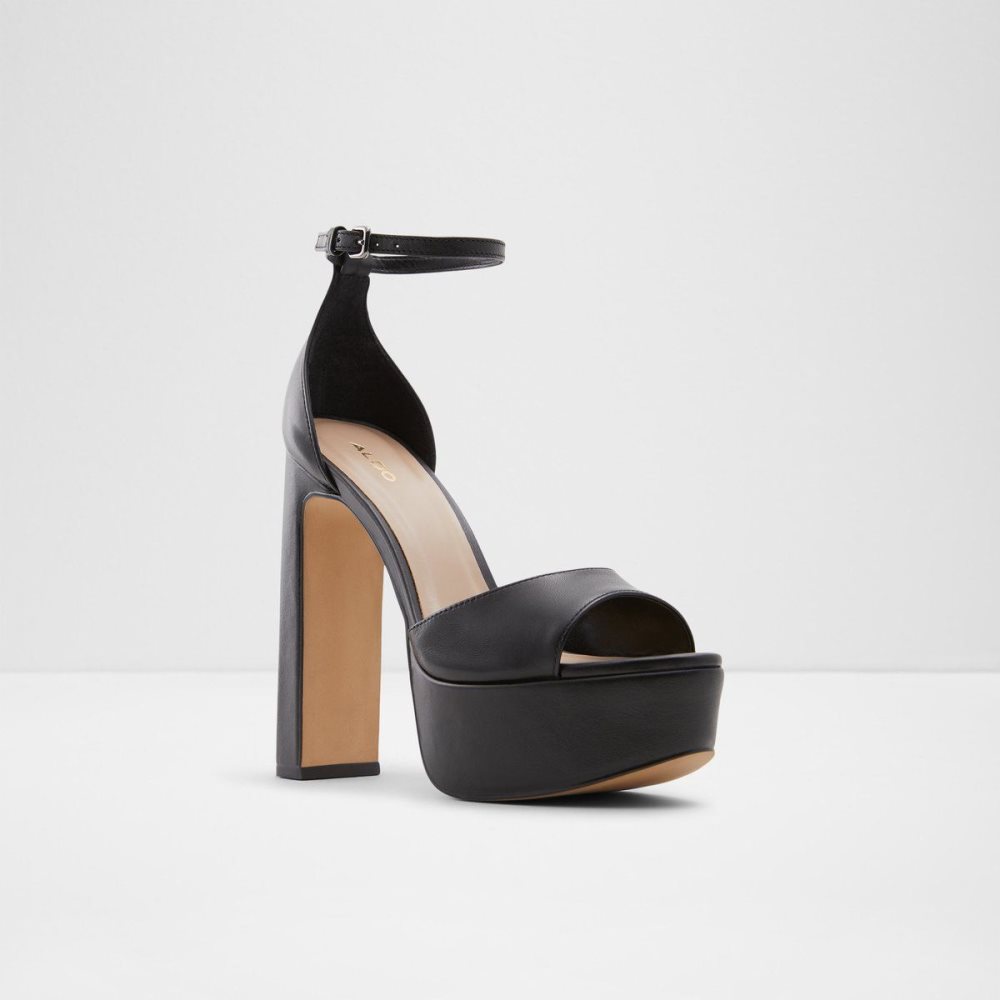 Aldo Posh High heel sandal - Block heel Platform Ayakkabı Kadın Siyah | AEWY96027