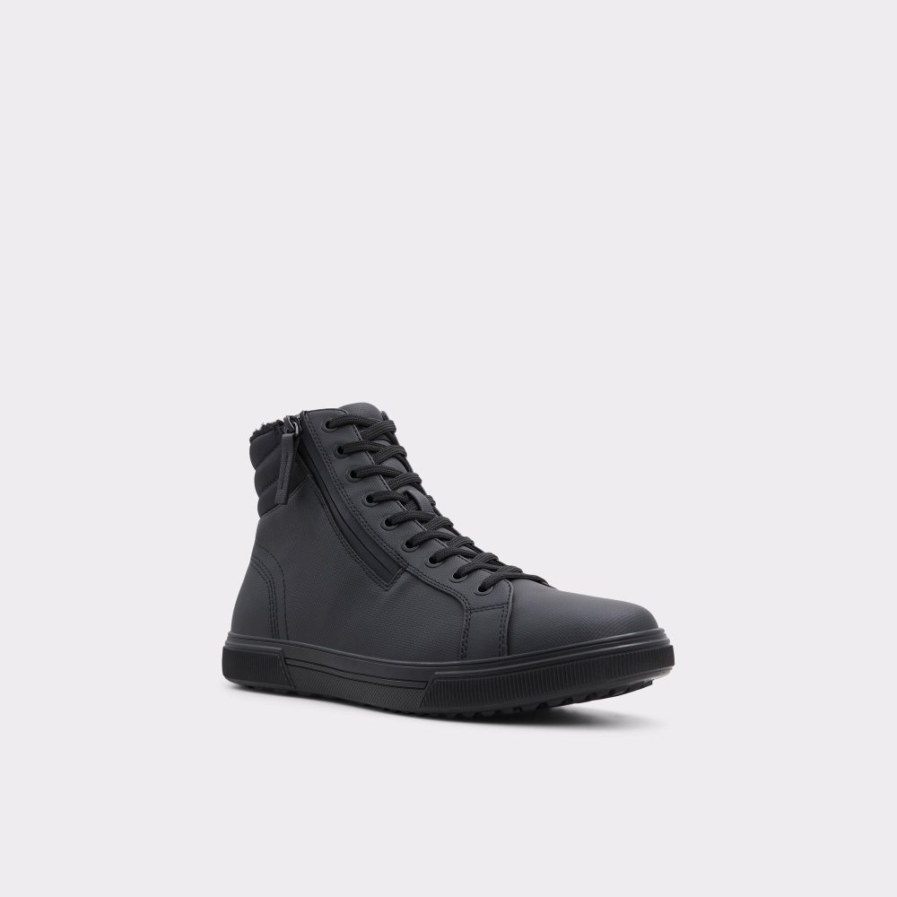 Aldo Preralith Lace-up boot - Cup sole Bağcıklı Bot Erkek Siyah | QDEG28406