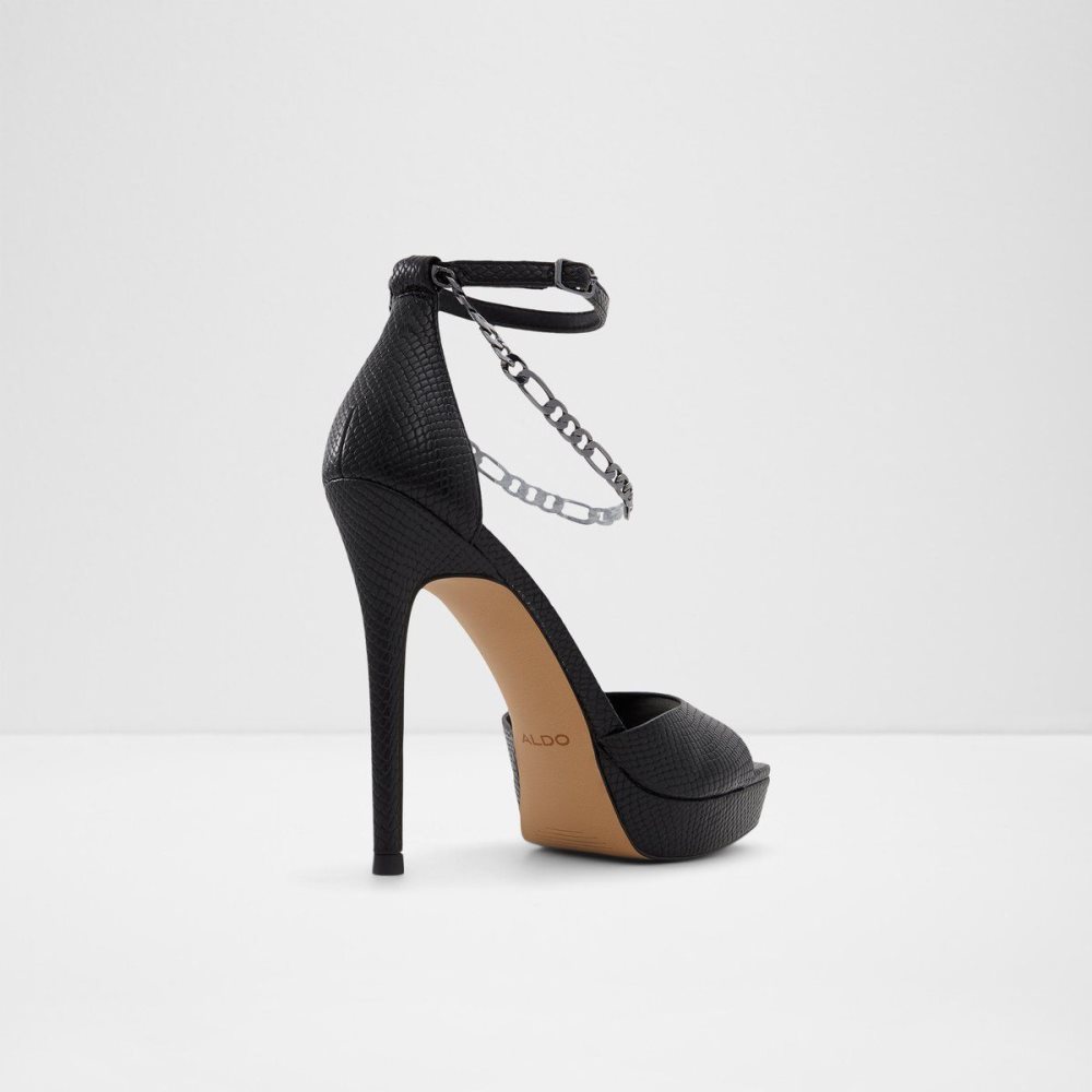 Aldo Prisilla Heeled sandal - Stiletto heel Platform Ayakkabı Kadın Siyah | DWKH70186