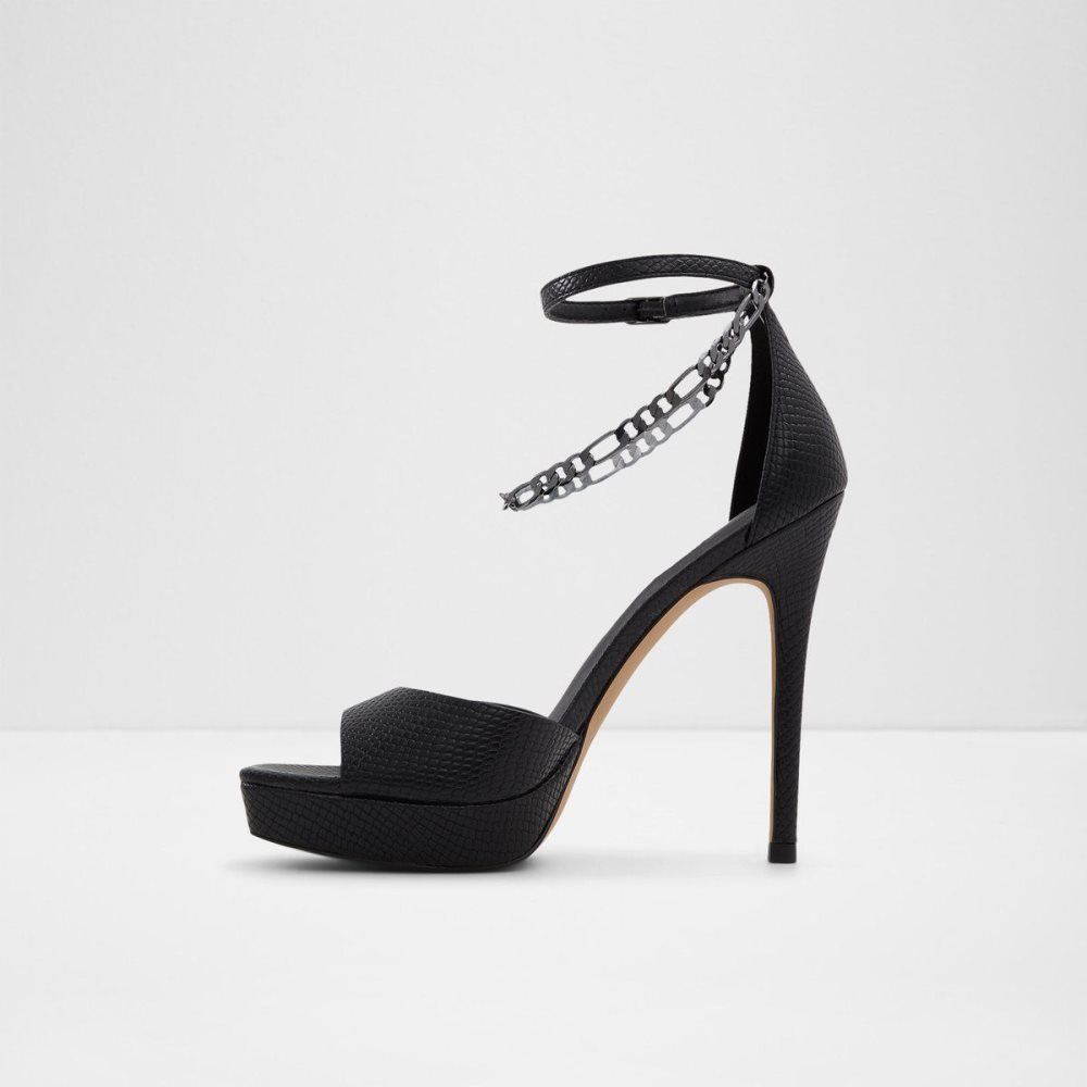 Aldo Prisilla Heeled sandal - Stiletto heel Platform Ayakkabı Kadın Siyah | DWKH70186