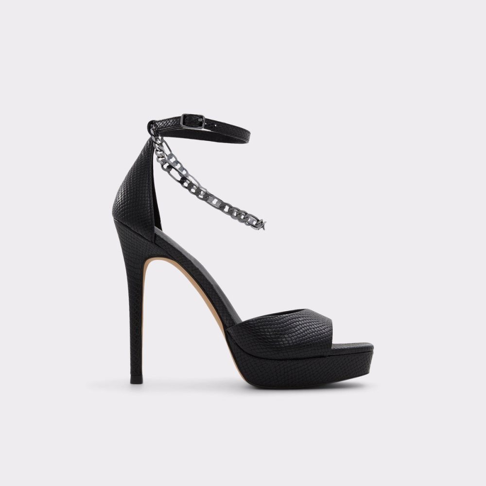 Aldo Prisilla Heeled sandal - Stiletto heel Platform Ayakkabı Kadın Siyah | DWKH70186