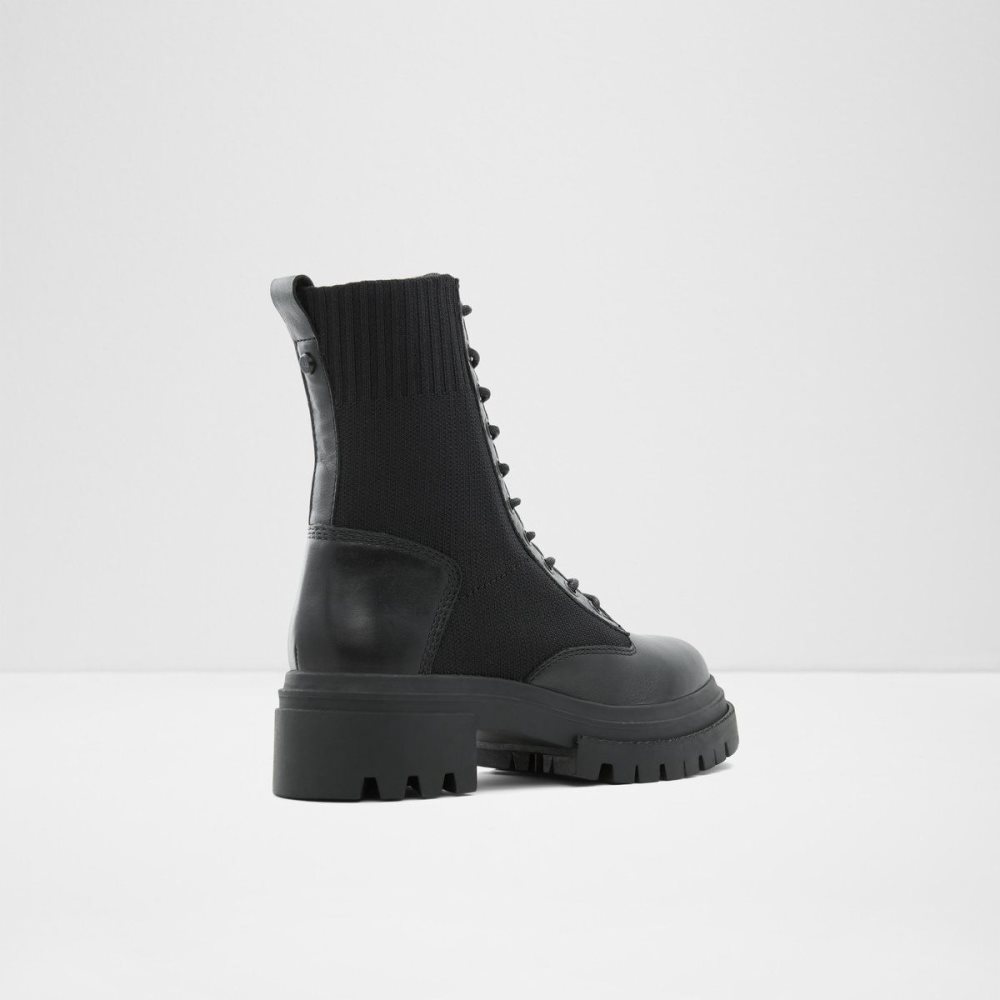 Aldo Reflow Combat boots - Lug sole Savaş botları Kadın Siyah | FMVU58320