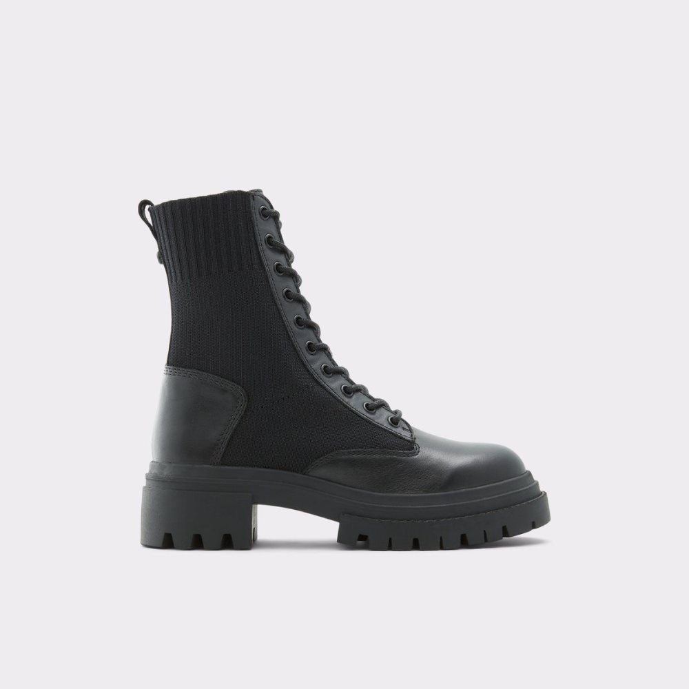 Aldo Reflow Combat boots - Lug sole Savaş botları Kadın Siyah | FMVU58320