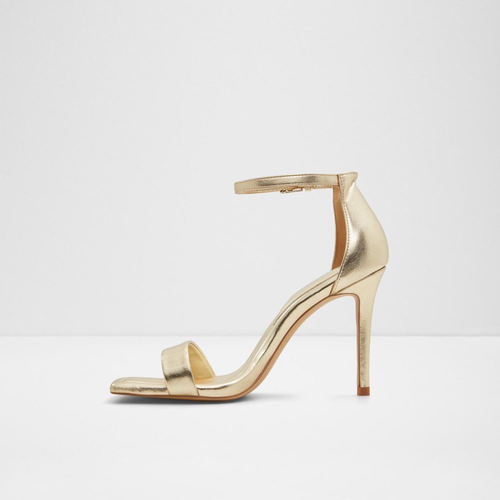 Aldo Renza Ankle strap heeled sandal - Stiletto heel Topuklu Ayakkabılar Kadın Altın | AMHG35472