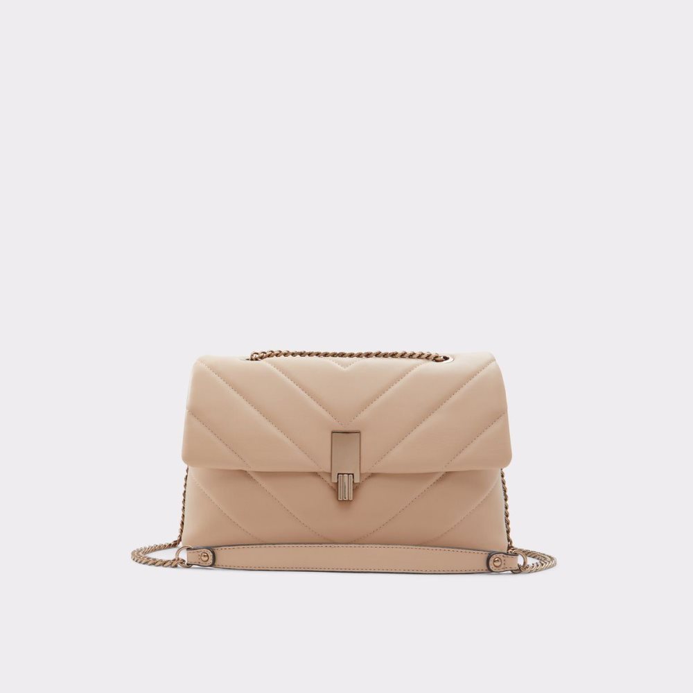 Aldo Rhiladiaax Crossbody bag Çapraz Askılı Çanta Kadın Bej Rengi | QZHS40621