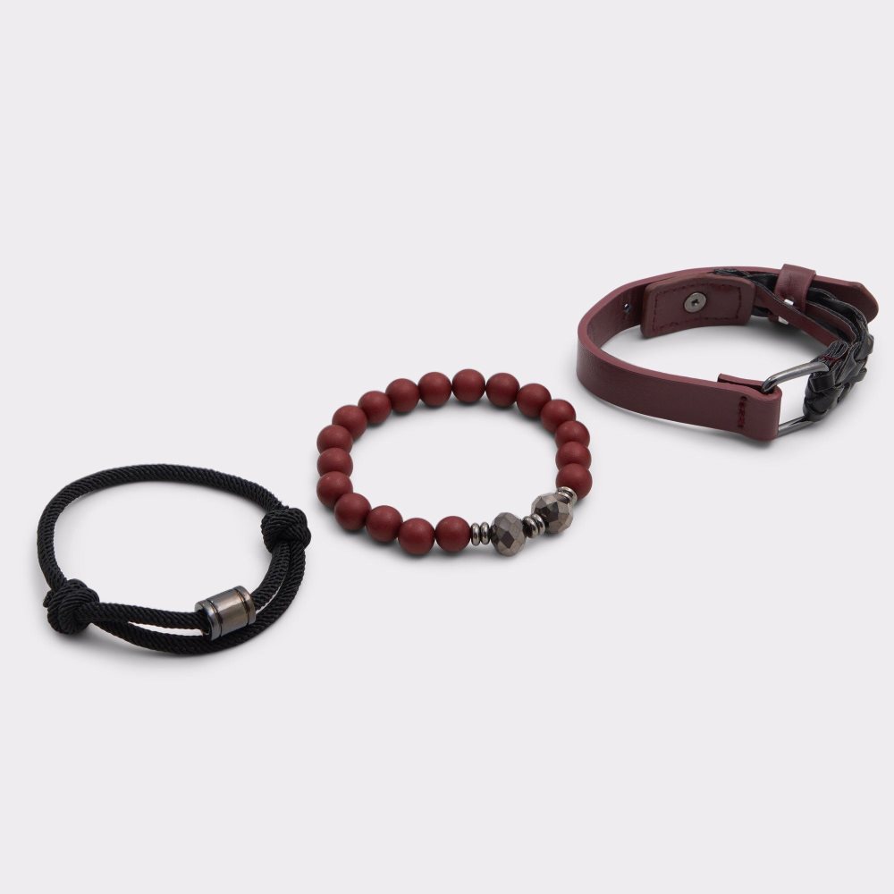 Aldo Rieven Bracelet Takı Erkek Bordo | ECTA16390