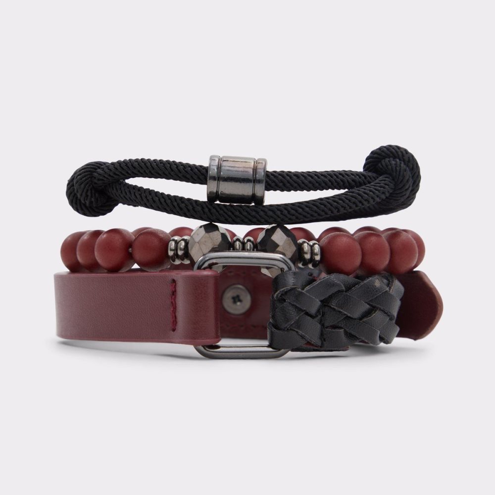 Aldo Rieven Bracelet Takı Erkek Bordo | ECTA16390