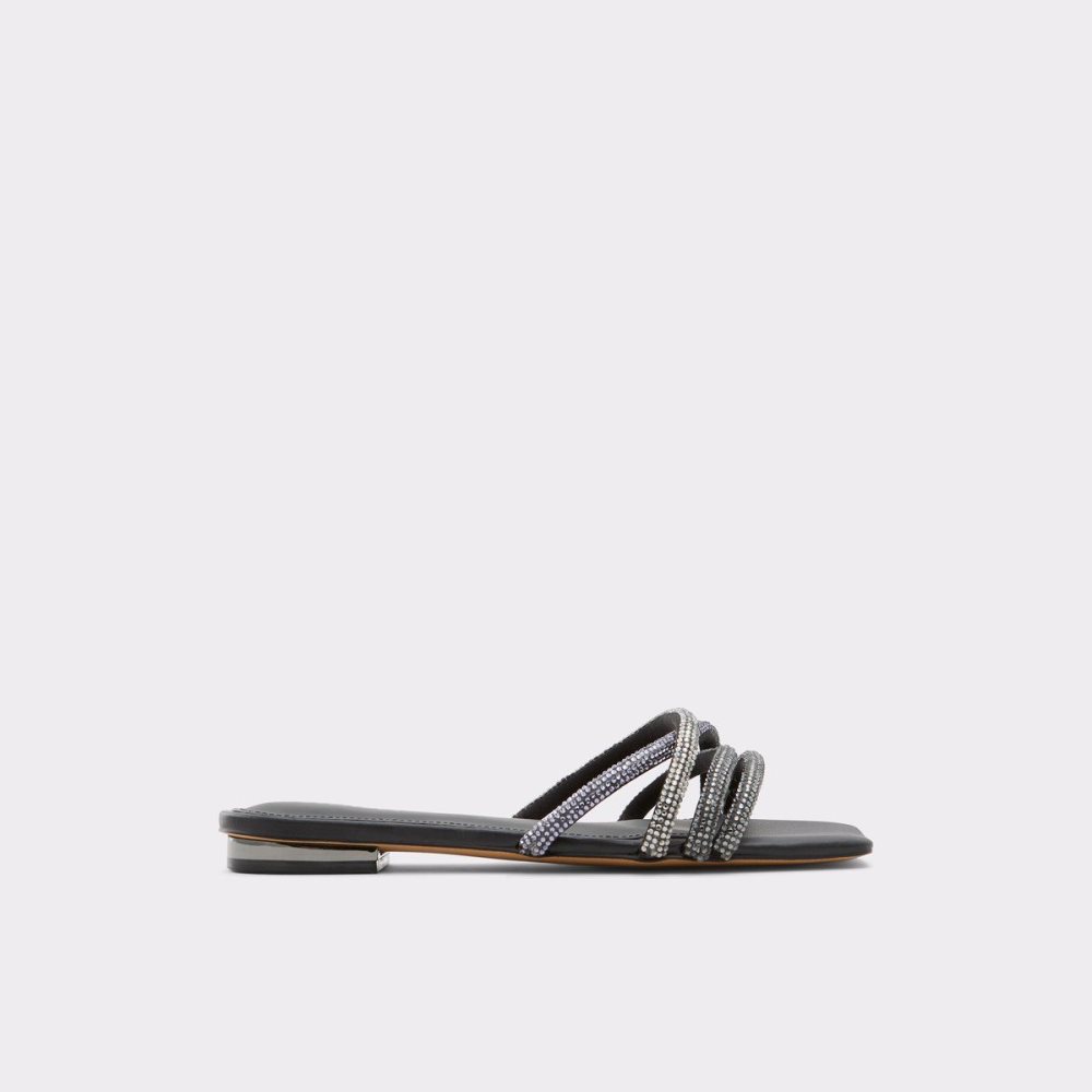 Aldo Rossie Slide sandal Sandalet Kadın Siyah | SHWZ89374