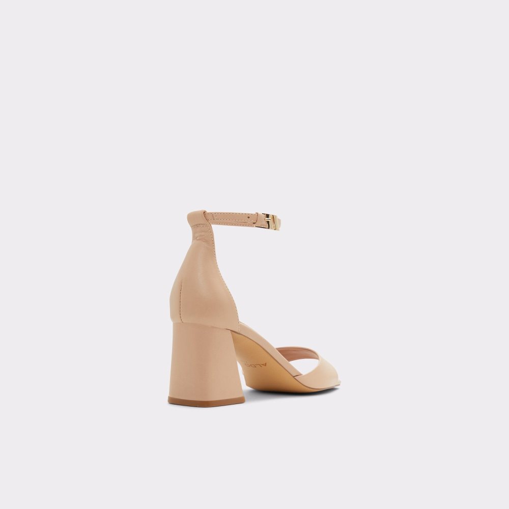 Aldo Safdie Ankle strap heeled sandal Topuklu Ayakkabılar Kadın Bej Rengi | BMCA68457