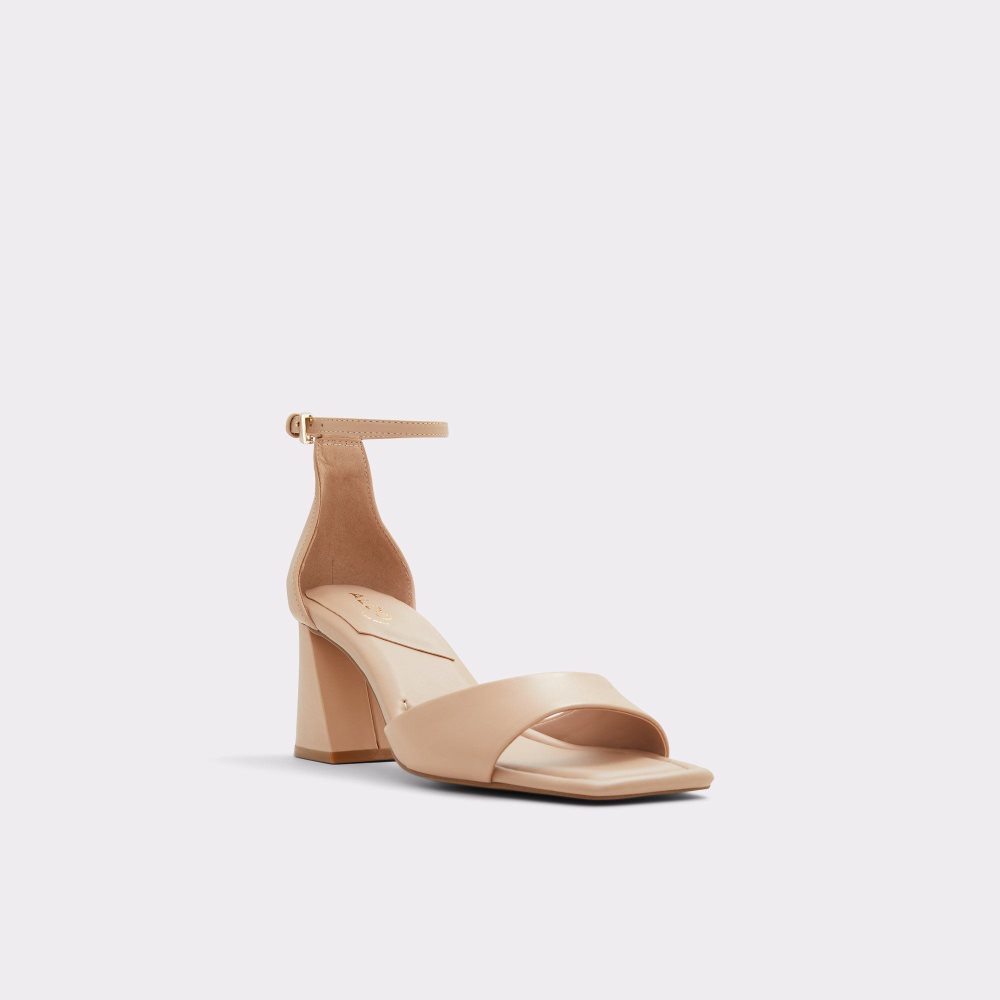 Aldo Safdie Ankle strap heeled sandal Topuklu Ayakkabılar Kadın Bej Rengi | BMCA68457