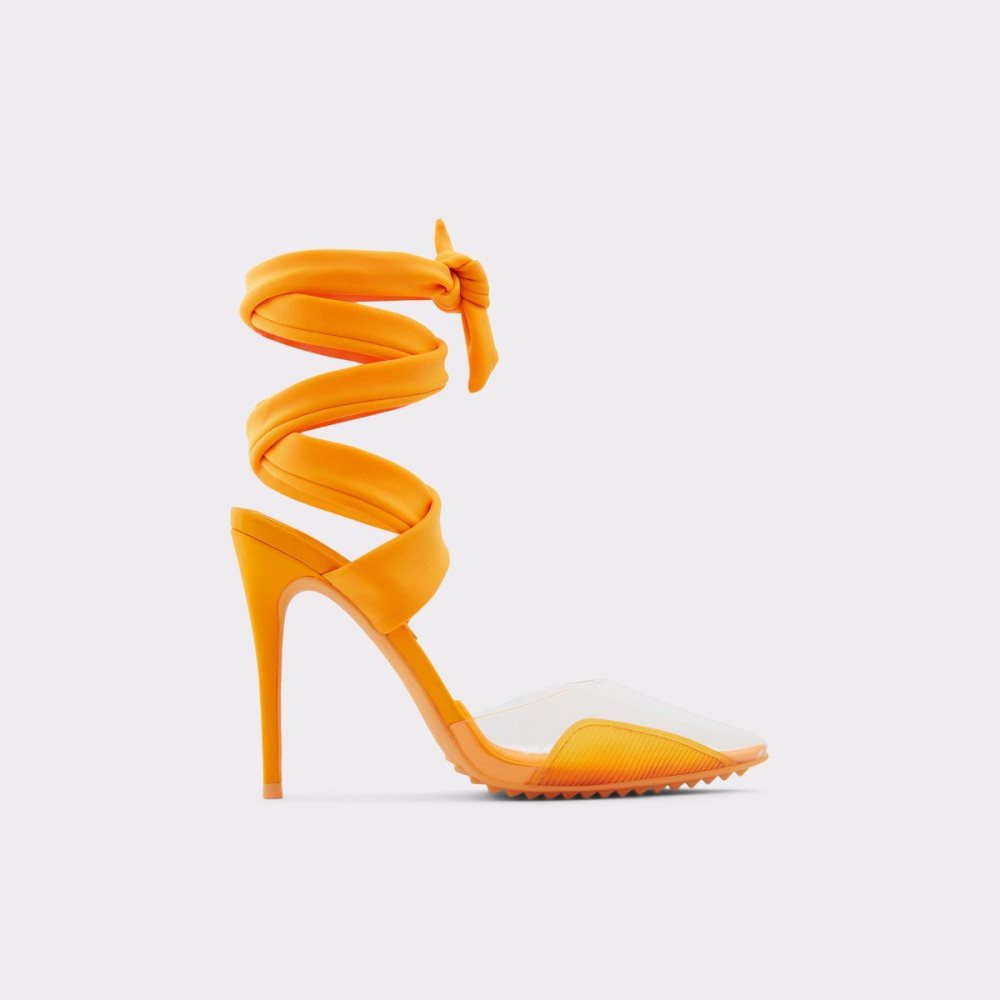 Aldo Salerno Strappy heeled shoe - Stiletto heel Topuklu Ayakkabılar Kadın Turuncu | SWJY86019