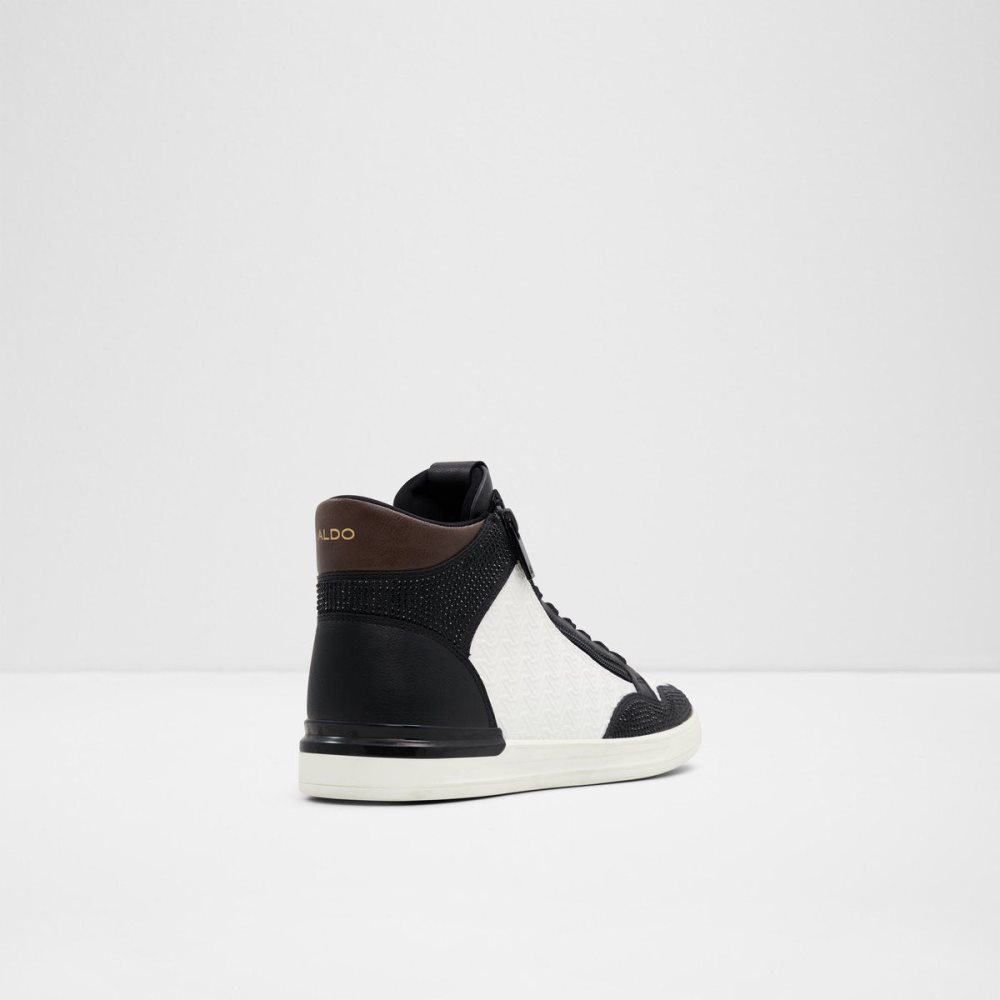 Aldo Sauerbergg High top sneaker - Cup sole Spor Ayakkabı Erkek Siyah | PHSD37691