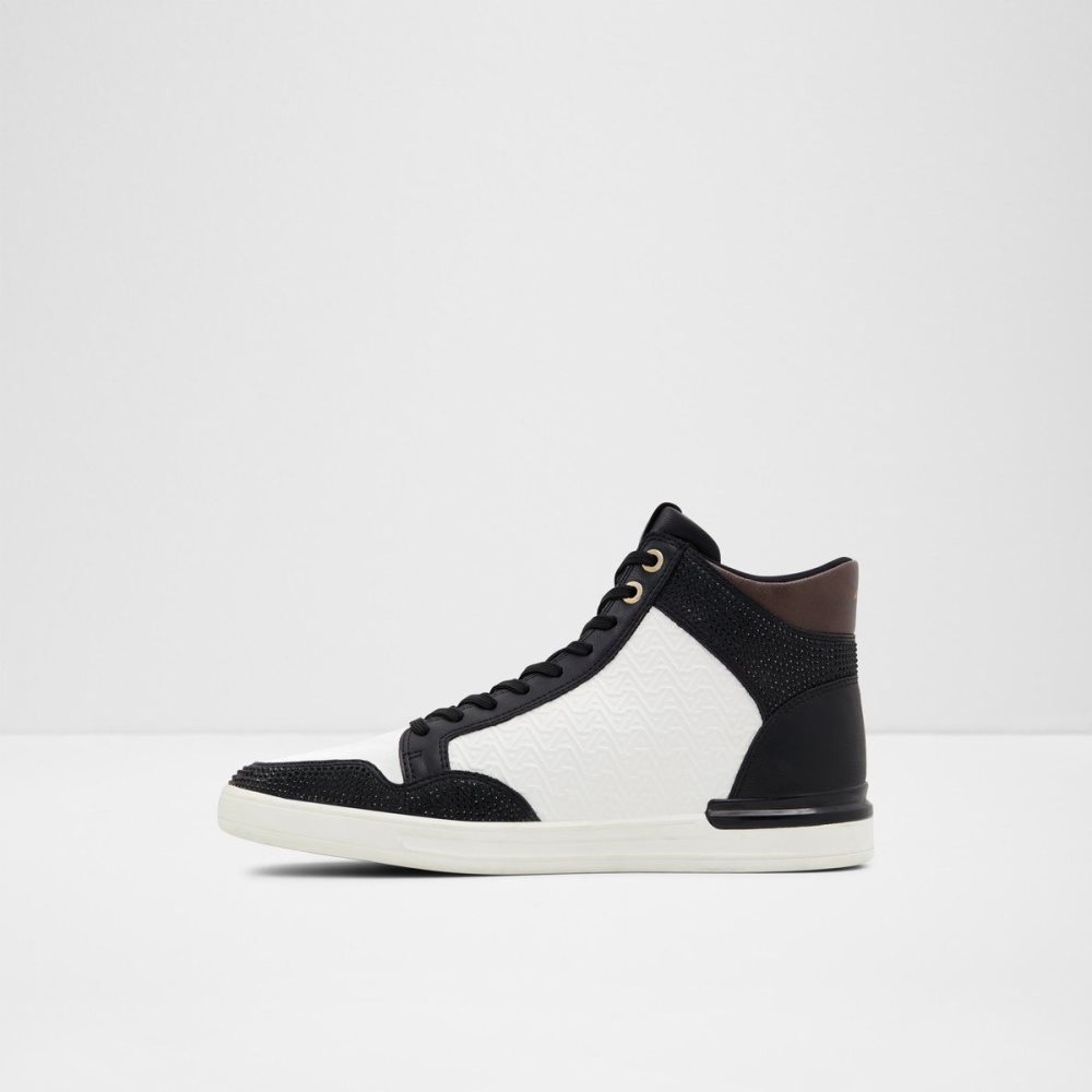 Aldo Sauerbergg High top sneaker - Cup sole Spor Ayakkabı Erkek Siyah | PHSD37691