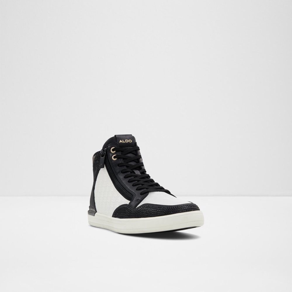 Aldo Sauerbergg High top sneaker - Cup sole Spor Ayakkabı Erkek Siyah | PHSD37691