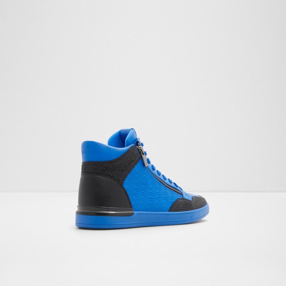 Aldo Sauerbergg High top sneaker - Cup sole Spor Ayakkabı Erkek Mavi | JLCG27054