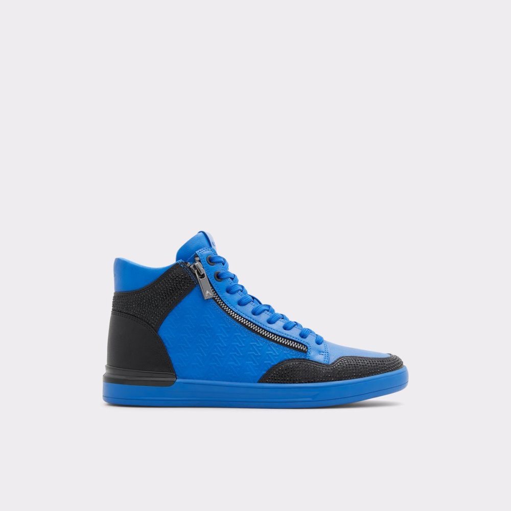 Aldo Sauerbergg High top sneaker - Cup sole Spor Ayakkabı Erkek Mavi | JLCG27054