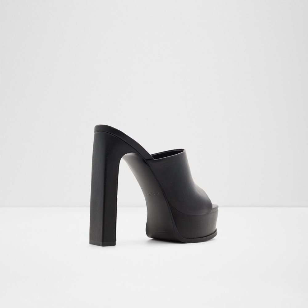 Aldo Savilla Heeled mule - Plateforme Perfect Pairings Kadın Siyah | BJZN78326