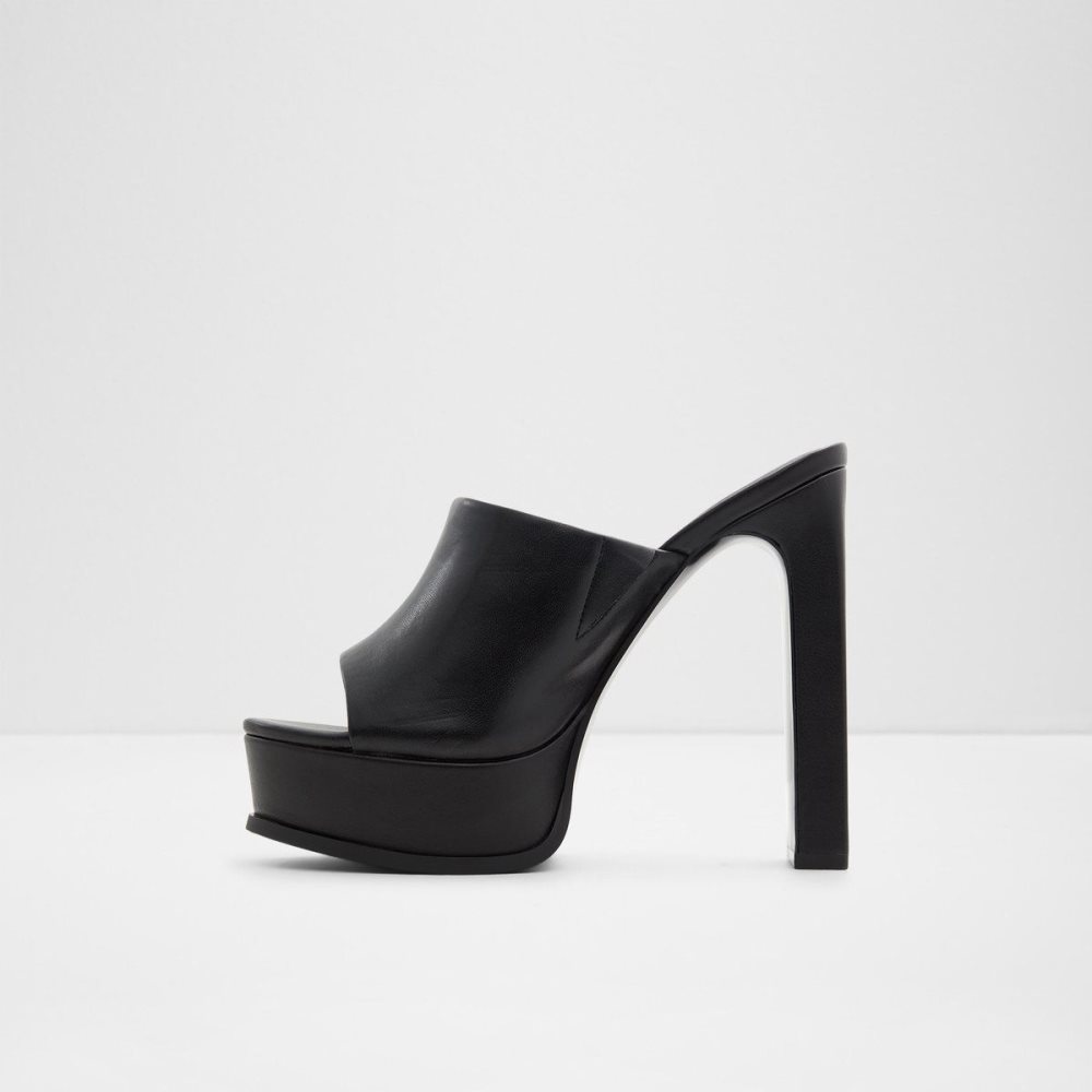 Aldo Savilla Heeled mule - Plateforme Perfect Pairings Kadın Siyah | BJZN78326