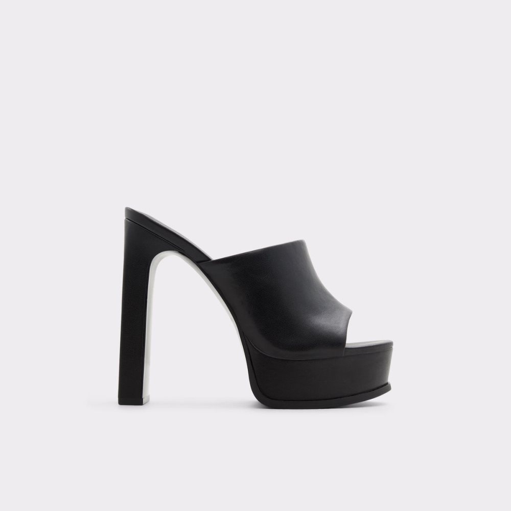 Aldo Savilla Heeled mule - Plateforme Perfect Pairings Kadın Siyah | BJZN78326