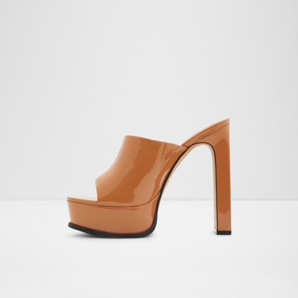 Aldo Savilla Heeled mule - Plateforme Perfect Pairings Kadın Koyu Bej Rengi | YOSF02138