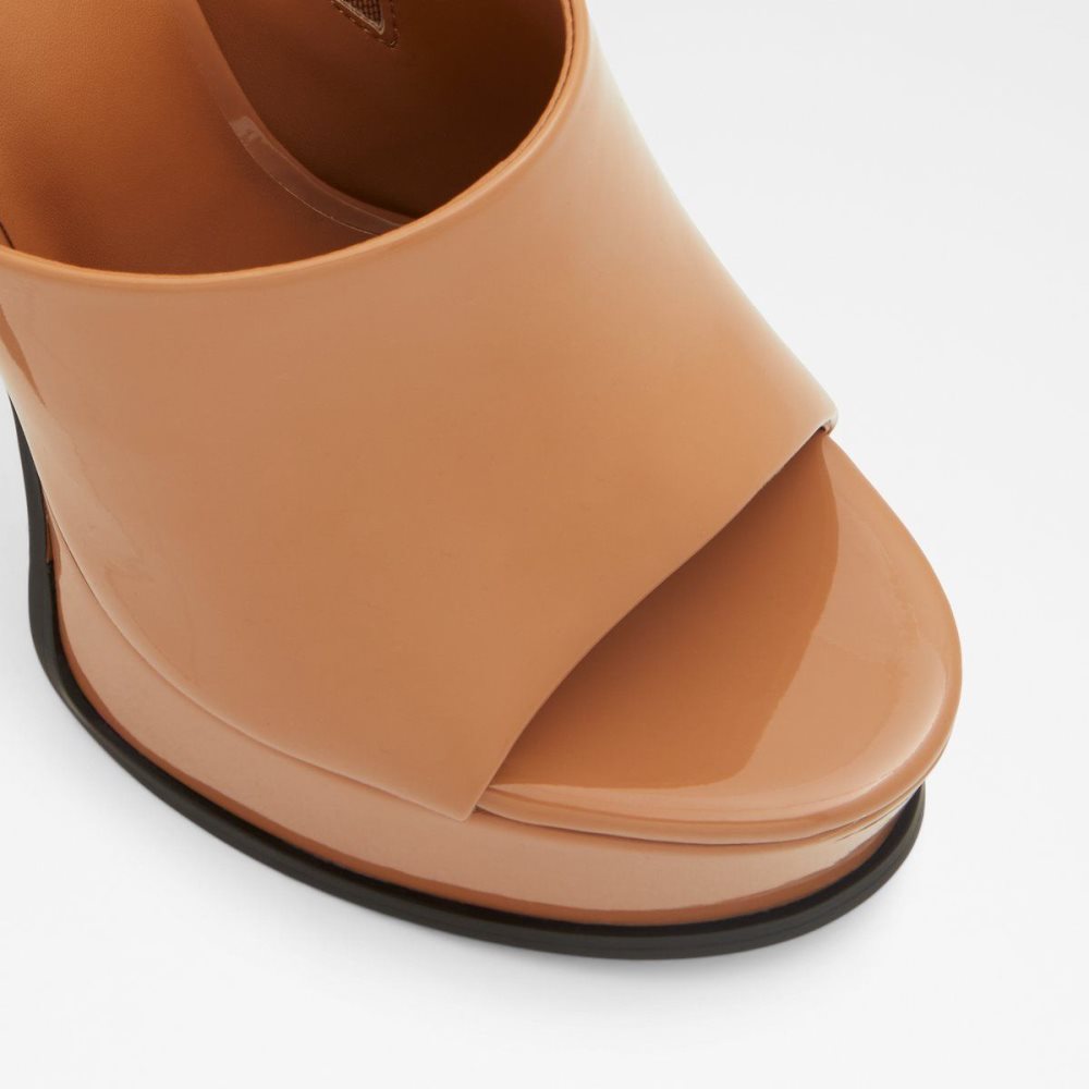 Aldo Savilla Heeled mule - Plateforme Perfect Pairings Kadın Koyu Bej Rengi | YOSF02138