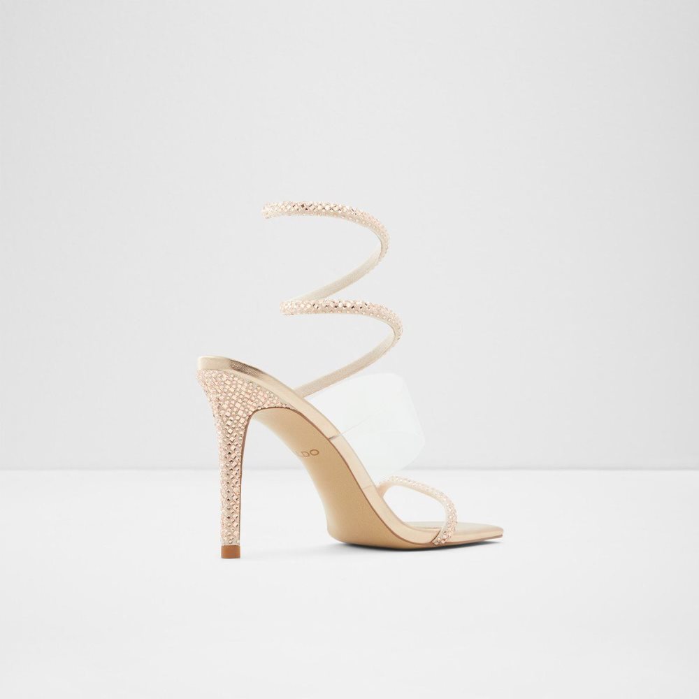 Aldo Selima High heel sandal - Stiletto heel Sandalet Kadın Pembe Altın | RIZY03684