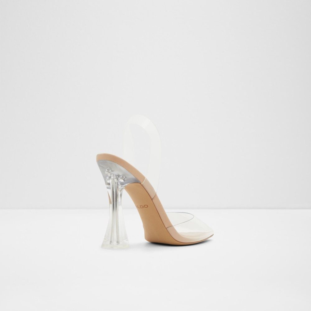 Aldo Solanti Sling back high heel Perfect Pairings Kadın Bej Rengi | MONE74231