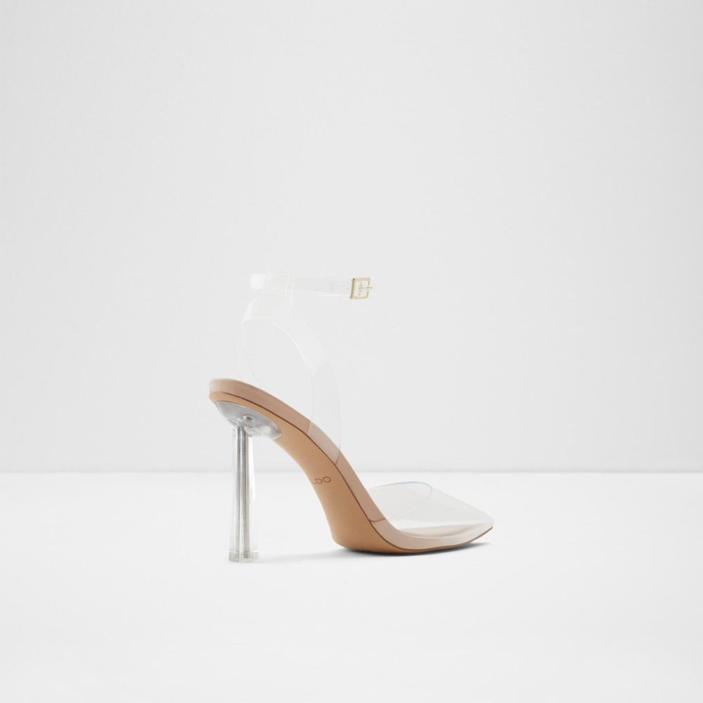 Aldo Solara Strappy heeled sandal - Stiletto heel Topuklu Ayakkabılar Kadın Clear | HQDT04892