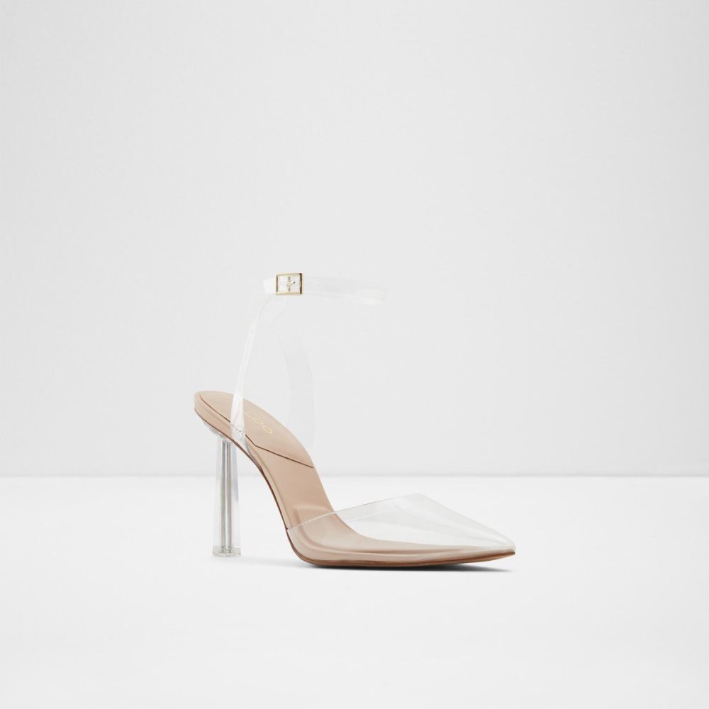 Aldo Solara Strappy heeled sandal - Stiletto heel Topuklu Ayakkabılar Kadın Clear | HQDT04892