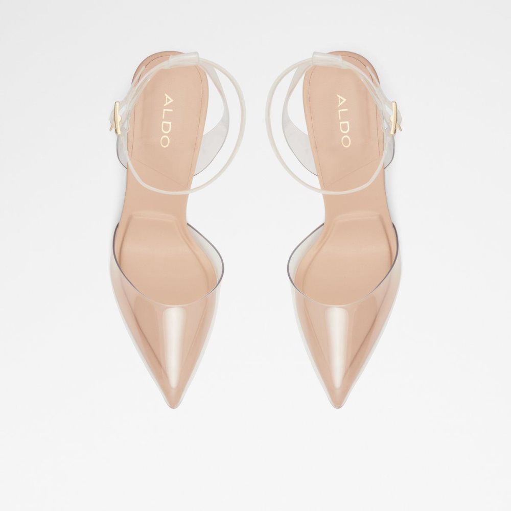 Aldo Solara Strappy heeled sandal - Stiletto heel Topuklu Ayakkabılar Kadın Clear | HQDT04892