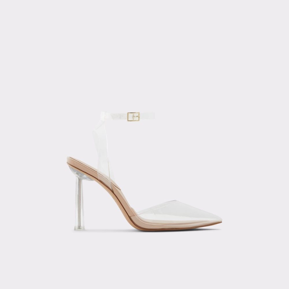 Aldo Solara Strappy heeled sandal - Stiletto heel Topuklu Ayakkabılar Kadın Clear | HQDT04892