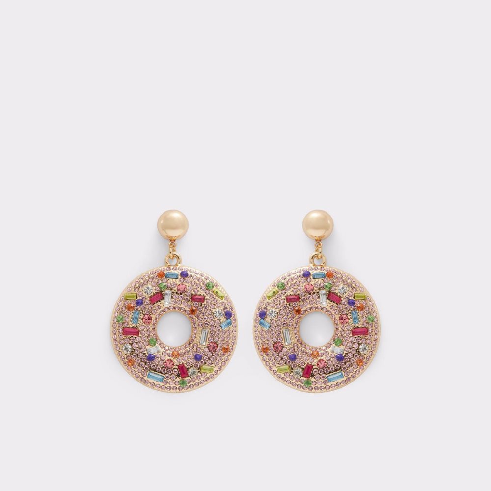 Aldo Sprinkkles Statement earrings Küpe Kadın Açık Pembe | SRCM10597