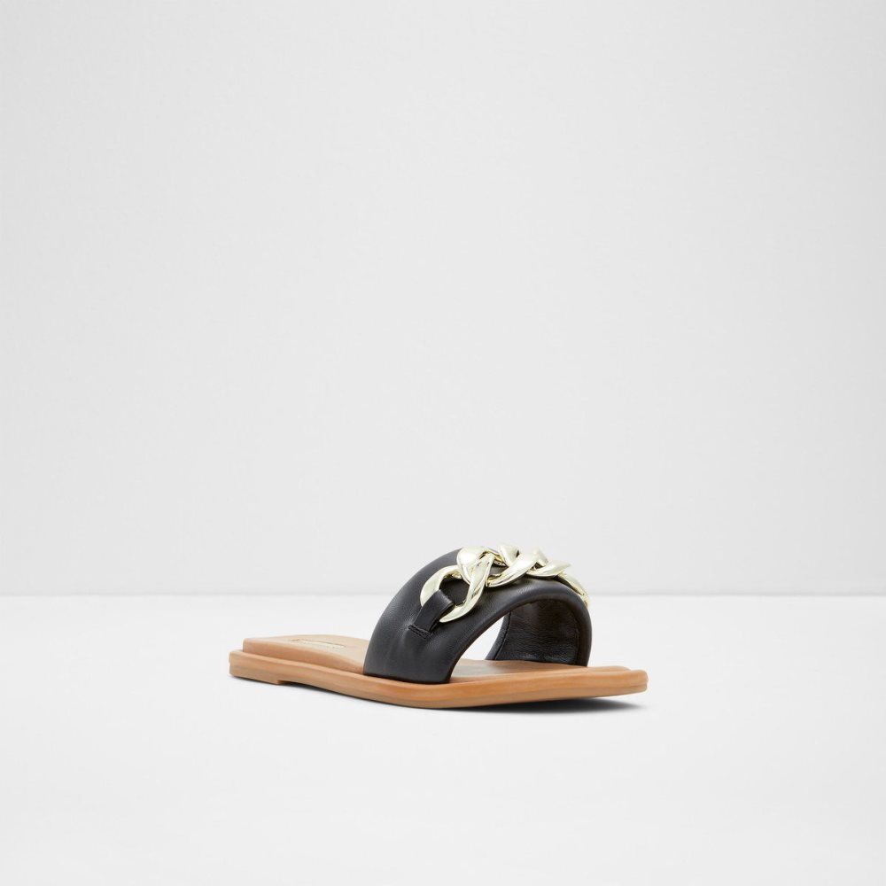 Aldo Sydling Slide sandal Sandalet Kadın Siyah | AWCN98716