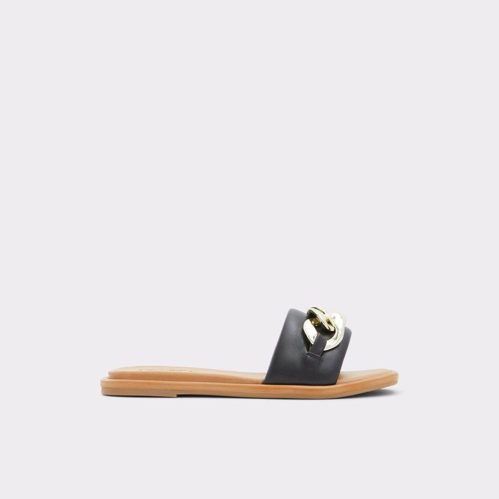 Aldo Sydling Slide sandal Sandalet Kadın Siyah | AWCN98716