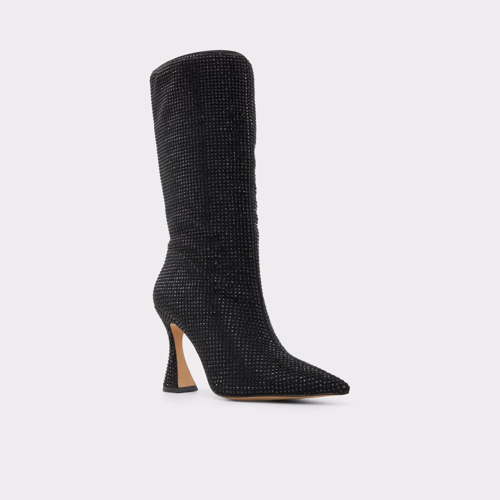 Aldo Taylah Mid-calf boot Bot Kadın Siyah | UVLB91623