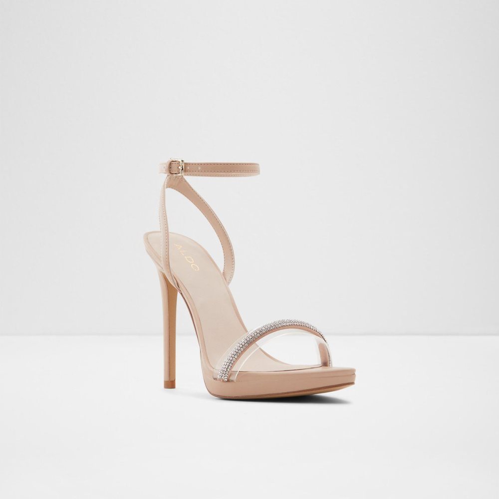 Aldo Thirakin High heel sandal - Stiletto heel Topuklu Ayakkabılar Kadın Bej Rengi | FDAQ18032