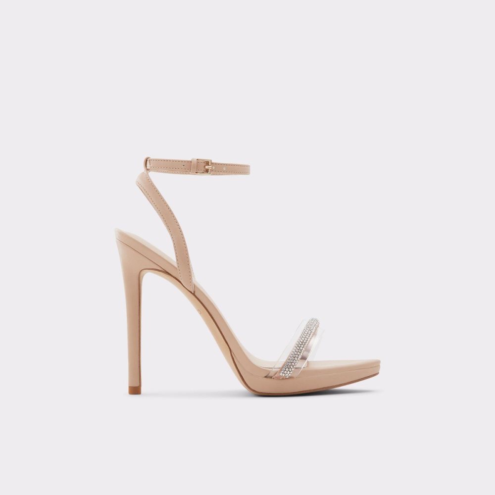 Aldo Thirakin High heel sandal - Stiletto heel Topuklu Ayakkabılar Kadın Bej Rengi | FDAQ18032