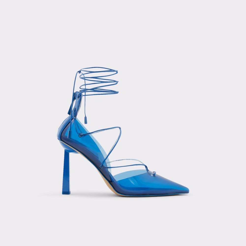 Aldo Uniatha Strappy heeled shoe Topuklu Ayakkabılar Kadın Mavi | HVKS15740