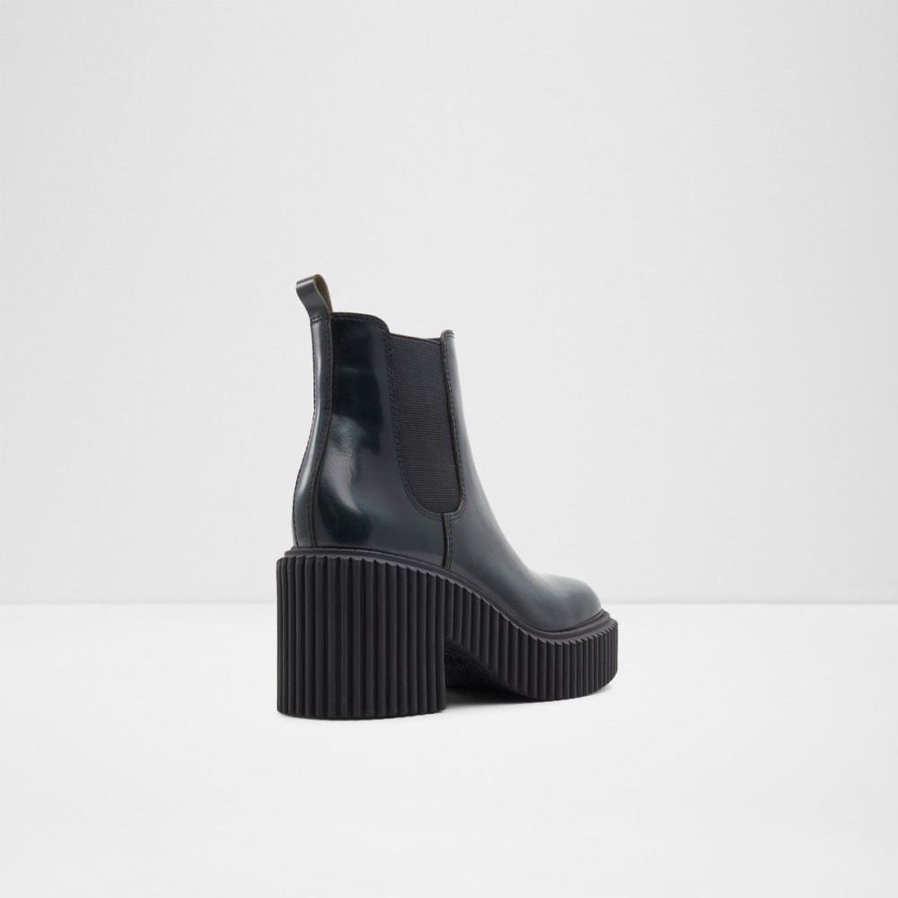 Aldo Upgrade Chelsea boot - Lug sole Chelsea Bot Kadın Koyu Yeşil | DBEK57402