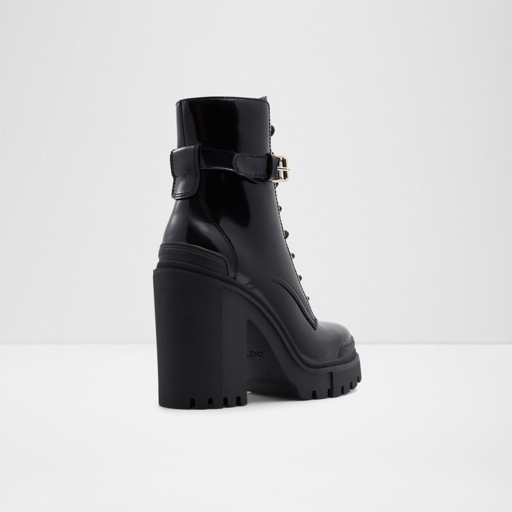 Aldo Uplift Combat boots - Lug sole Savaş botları Kadın Siyah | KMEF08912